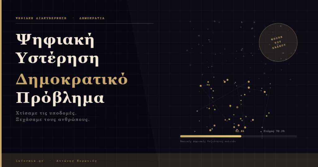 Όταν η Τεχνολογία Γίνεται Δημοκρατικό Πρόβλημα