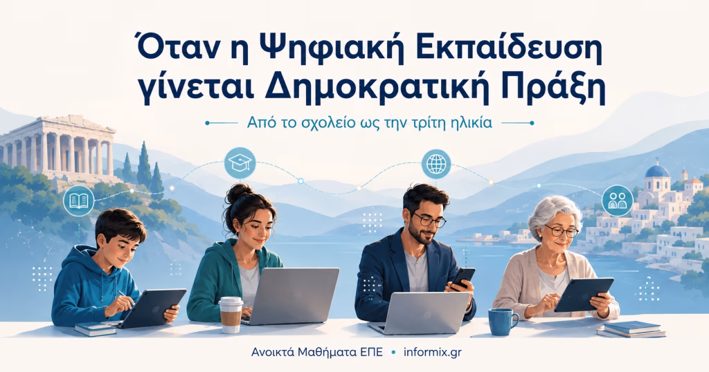 Τα Ανοικτά Μαθήματα της ΕΠΕ και η ανάγκη ψηφιακής παιδείας